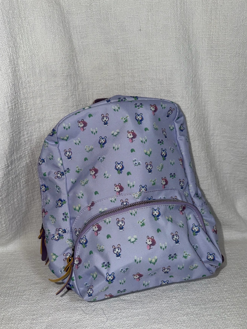 Animal Crossing Lavender Mini Backpack